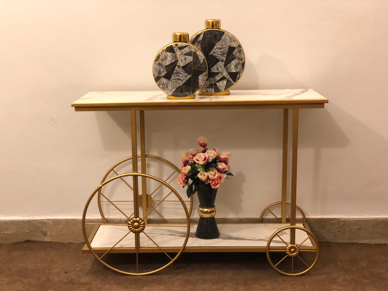 Cycle Console Living Room Table Decor Table