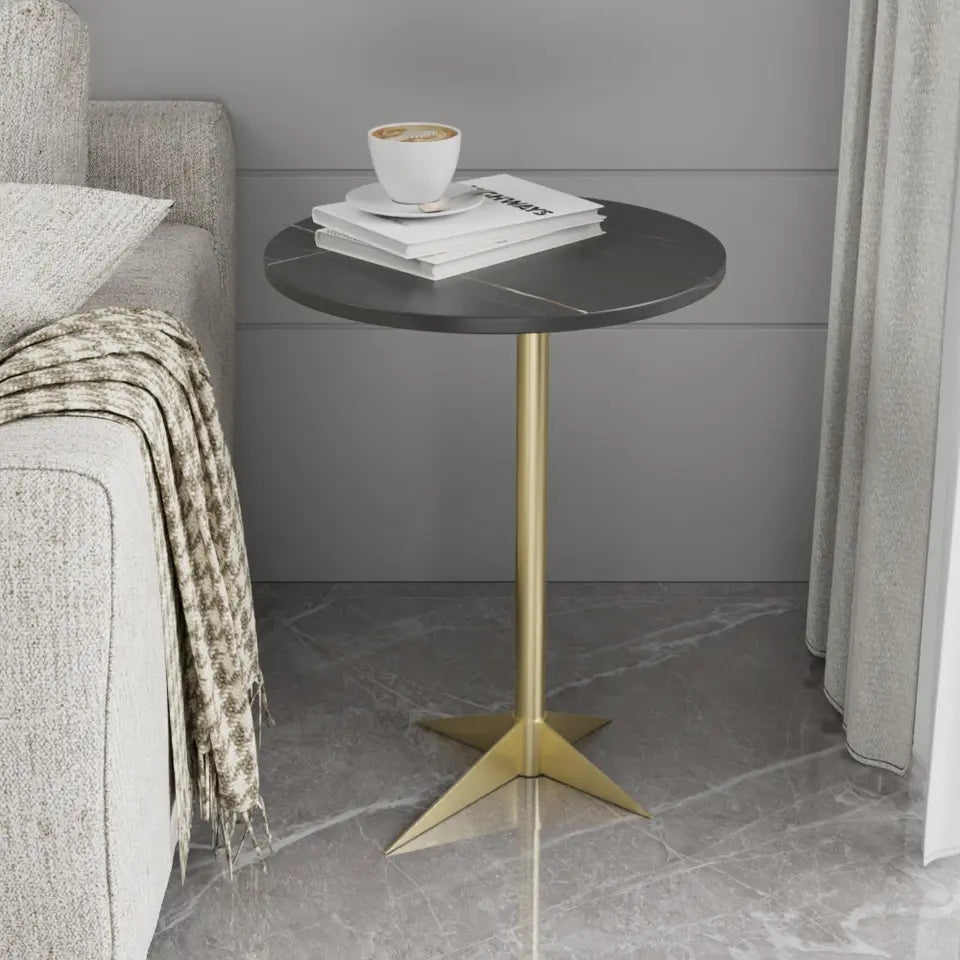 White Coffee Table - Small Book Bedside Table