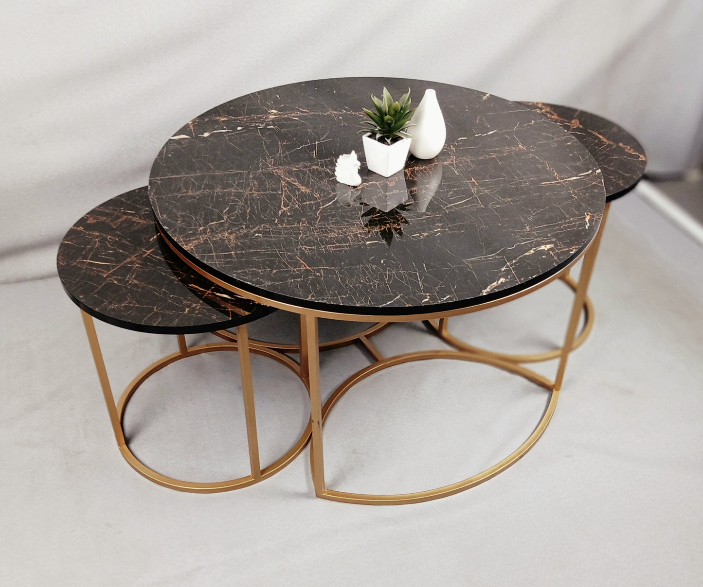 Royal destiny center table for T.v lunch total crafts wooden modern round table for  multipurpose