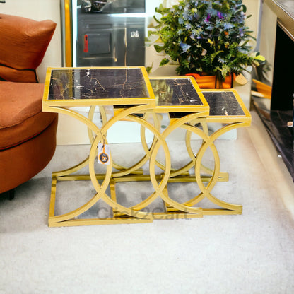 Elegant Nesting Table for Living Room - Home Decor Accent