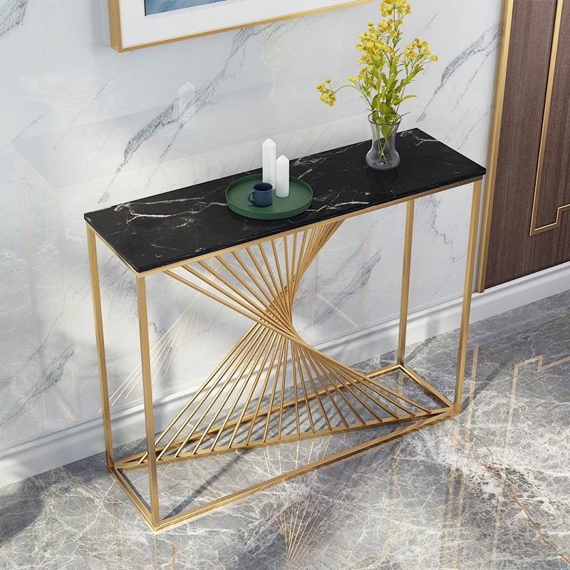 Luxury Marble Console Table Light table for Living Room