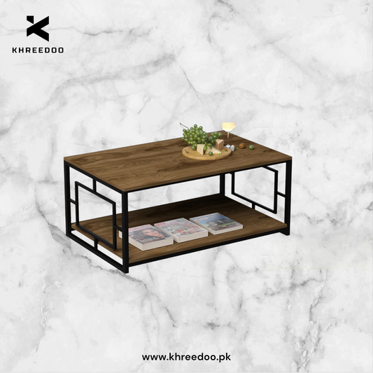 2 Shelf Center Table New & Modern Desion Elegant Look