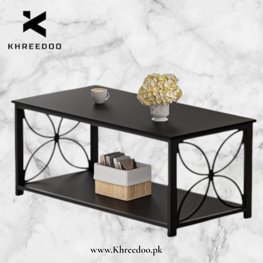 Classic Marble Center Table – Luxury Living Room Furniture with Elegant Design, Durable Base, and Smooth Surface for Timeless Home Decor