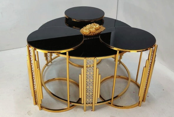 New design round center table + Round nesting table set of 4