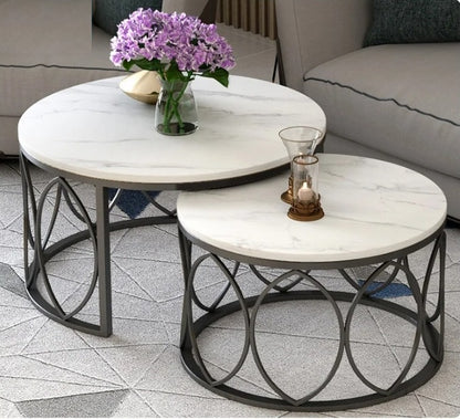 New Design 2 Tier Wooden Living Room Furniture Center Table