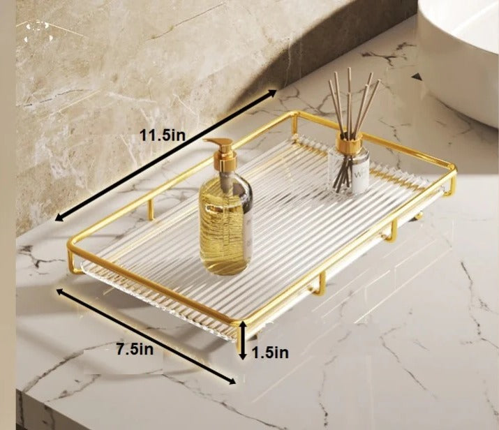 New Modern Stylish 2 Layer Makeup Organizer Cosmatic Rack