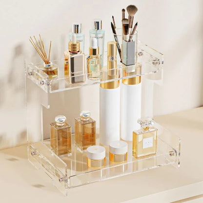 The Stylish Queen Acrylic Unbreakable Cosmetic Organizer 👑