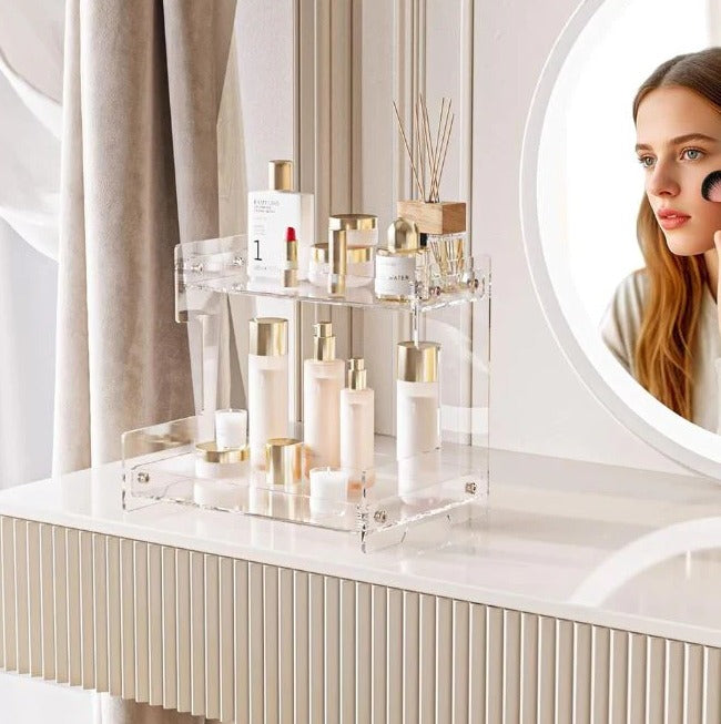 The Stylish Queen Acrylic Unbreakable Cosmetic Organizer 👑
