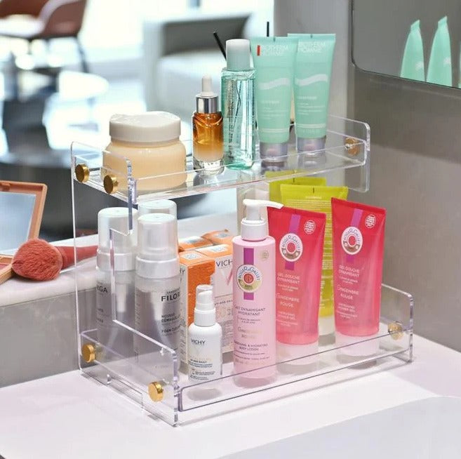 The Stylish Queen Acrylic Unbreakable Cosmetic Organizer 👑