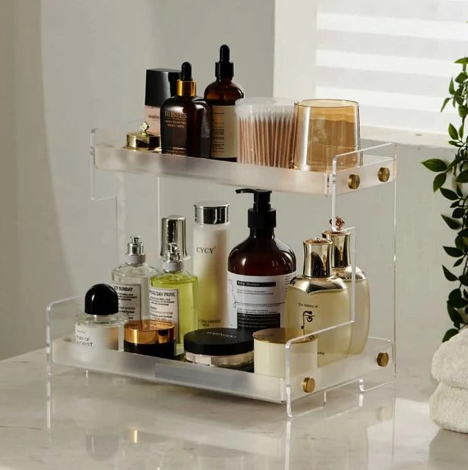 The Stylish Queen Acrylic Unbreakable Cosmetic Organizer 👑