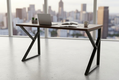 K Shape Computer Desk Living Room