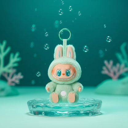 Labubu Multi Bunny Plush Keychain Soft Stuffed Doll Kawaii Rabbit Bag Charm Cute Toy Key Ring