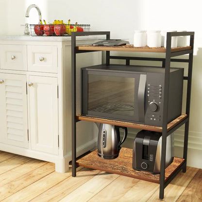 Modern Mini Kitchen Storage Rack - Large Load Capacity Oven