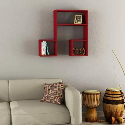 Music Inspired Wall Shelf Wall Decor