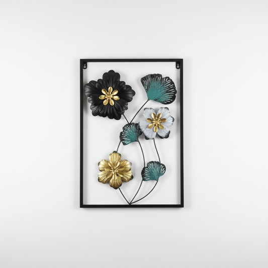 "Modern Botanica Metal Wall Decor- Luxury Home Art"