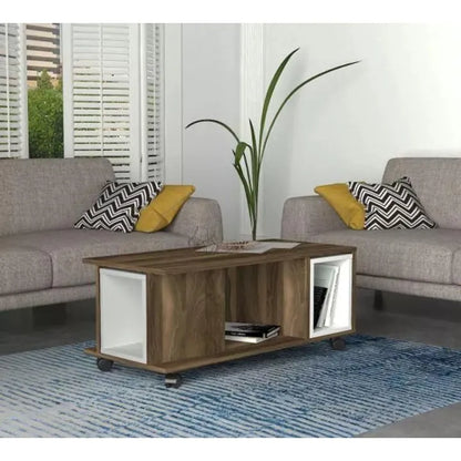 Smart Living Room Center Table with 2-in-1 Serving Feature