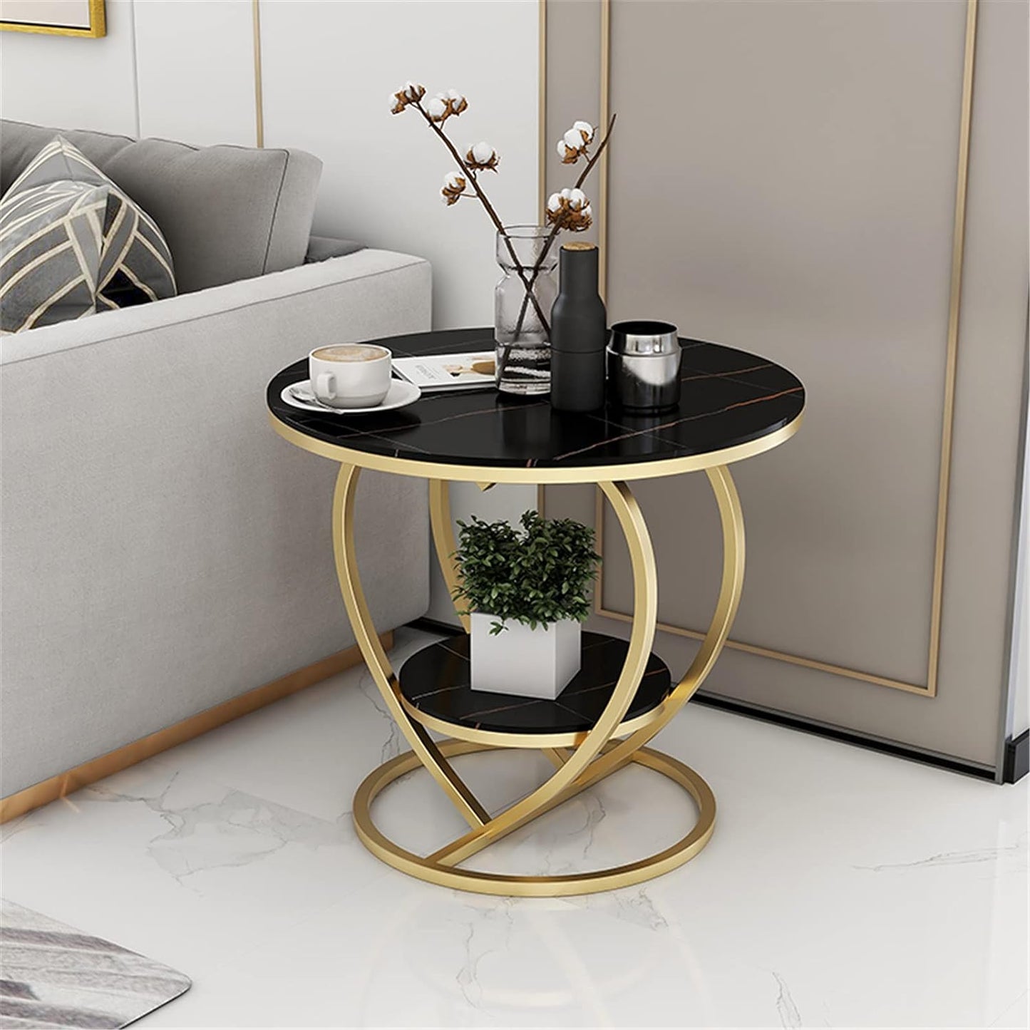 Modern Round Side Table Coffee Tables