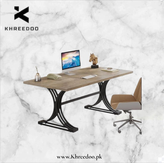 "Computer Desk MetalCurve Professional Work Desk for Office, Study Room, Home Workspace, Professional Setup"