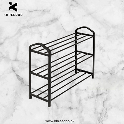 3-4-5  curve metal Shoe Rack shoes organizer