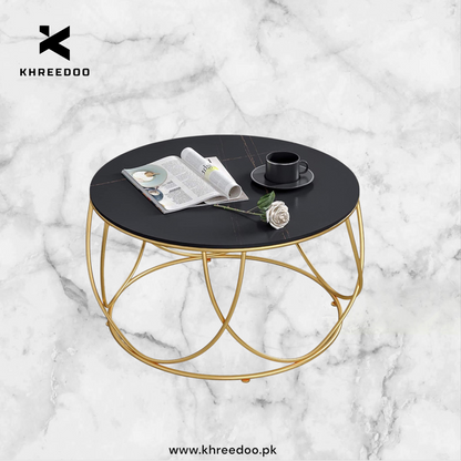 Celestial Center Table – Premium Quality Rings Design for Living Room