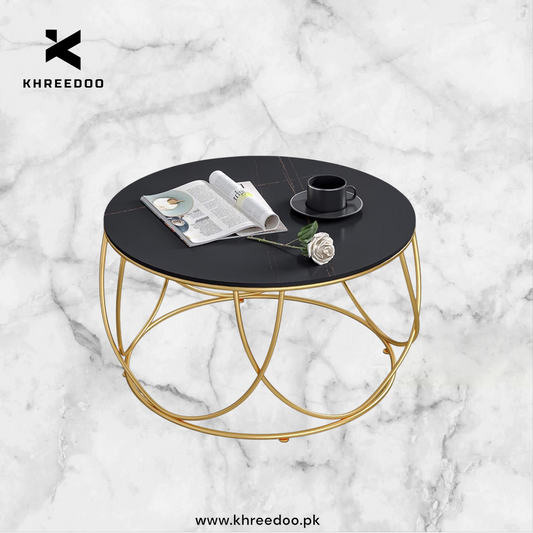 Celestial Center Table – Premium Quality Rings Design for Living Room