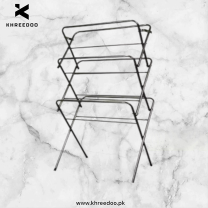 K Shape Cloth Drying Rack Water Proof Rust Proof