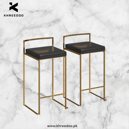 Golden Bar Stool - Fancy Kitchen Stool Chair