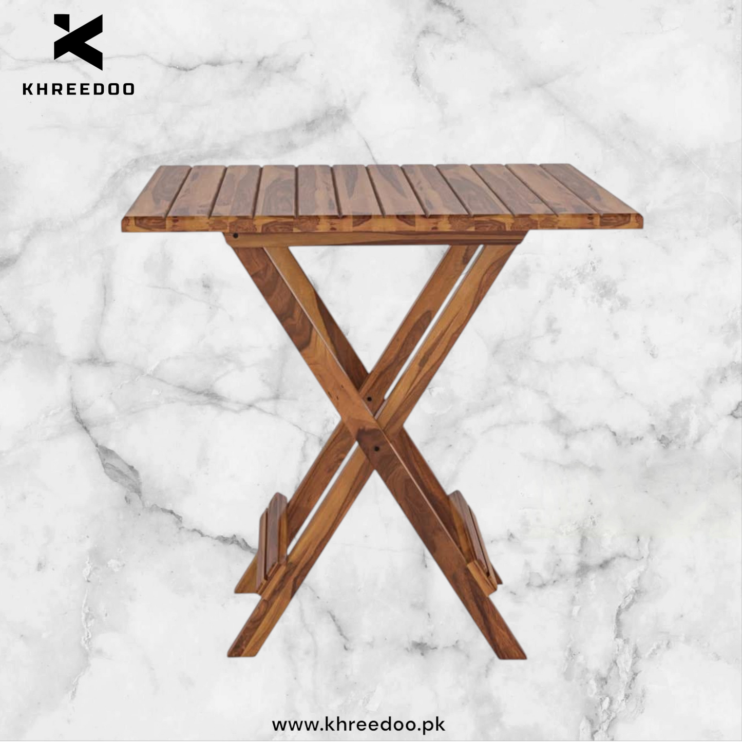 Wooden Table Folding Table Use To Garden