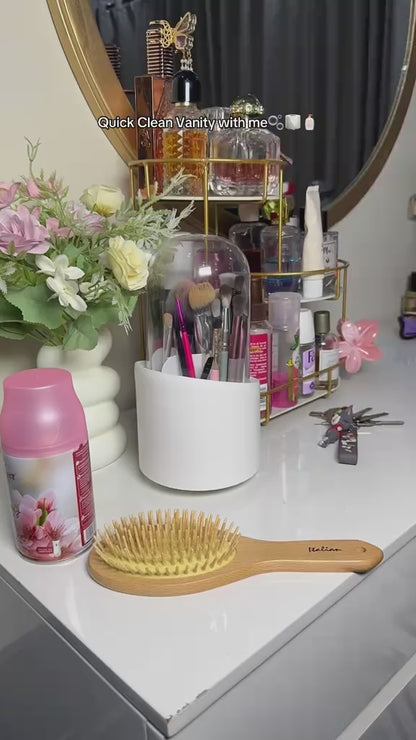 Modern 3 Tier Shelf Makeup Organizer Cosmatic Storage Rack Metal Quality