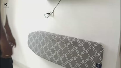 “Premium Foldable Wall Mounted Iron Stand – Space-Saving, Sturdy, Heat-Resistant, and Easy-to-Use Ironing Board for Homes, Apartments, Dorms, Laundry Rooms, and Compact Living Spaces.”