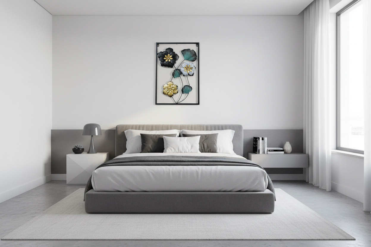 "Modern Botanica Metal Wall Decor- Luxury Home Art"